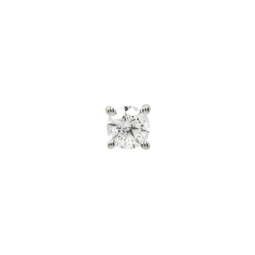 Prong set single gem - 3mm