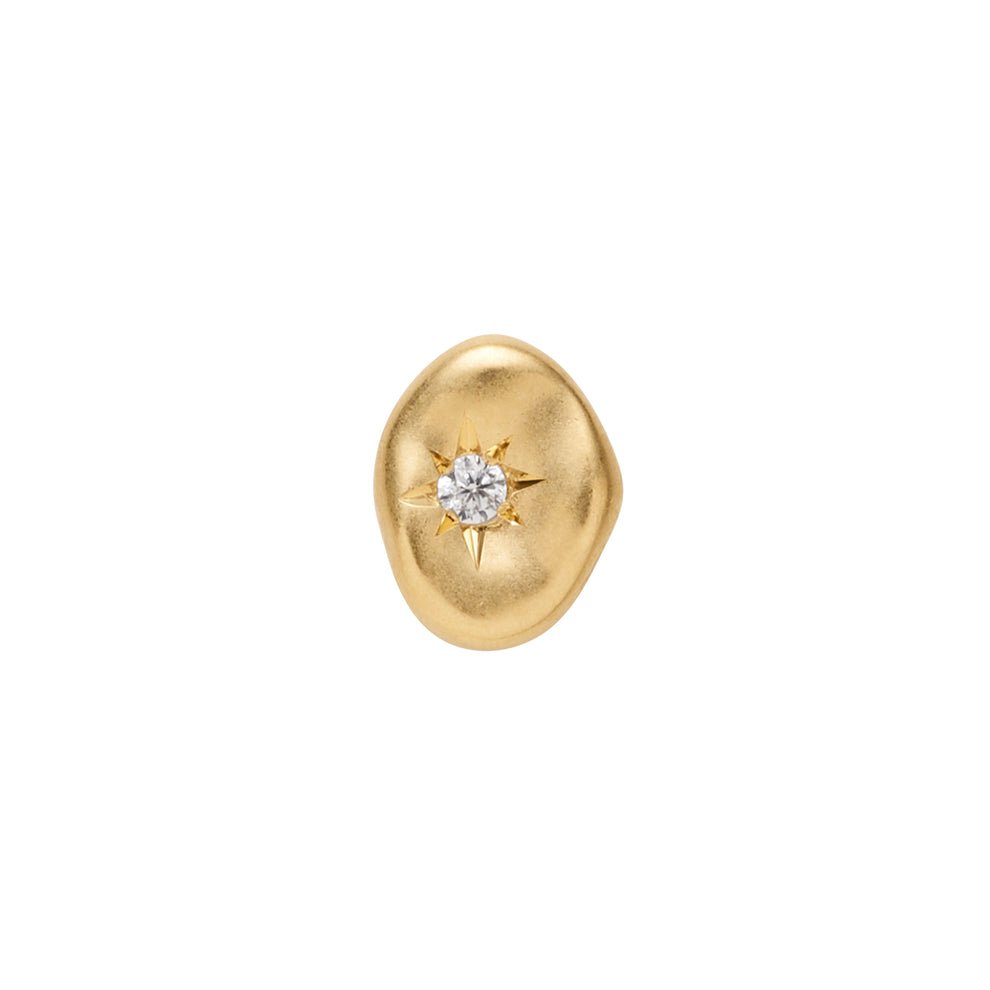 Lover - Buddha Jewelry 14k Threadless End with CZ