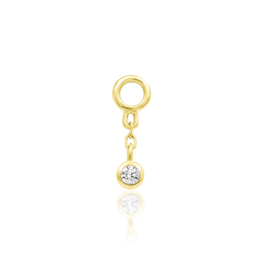 Olga - Junipurr Jewelry 14k solid gold charm